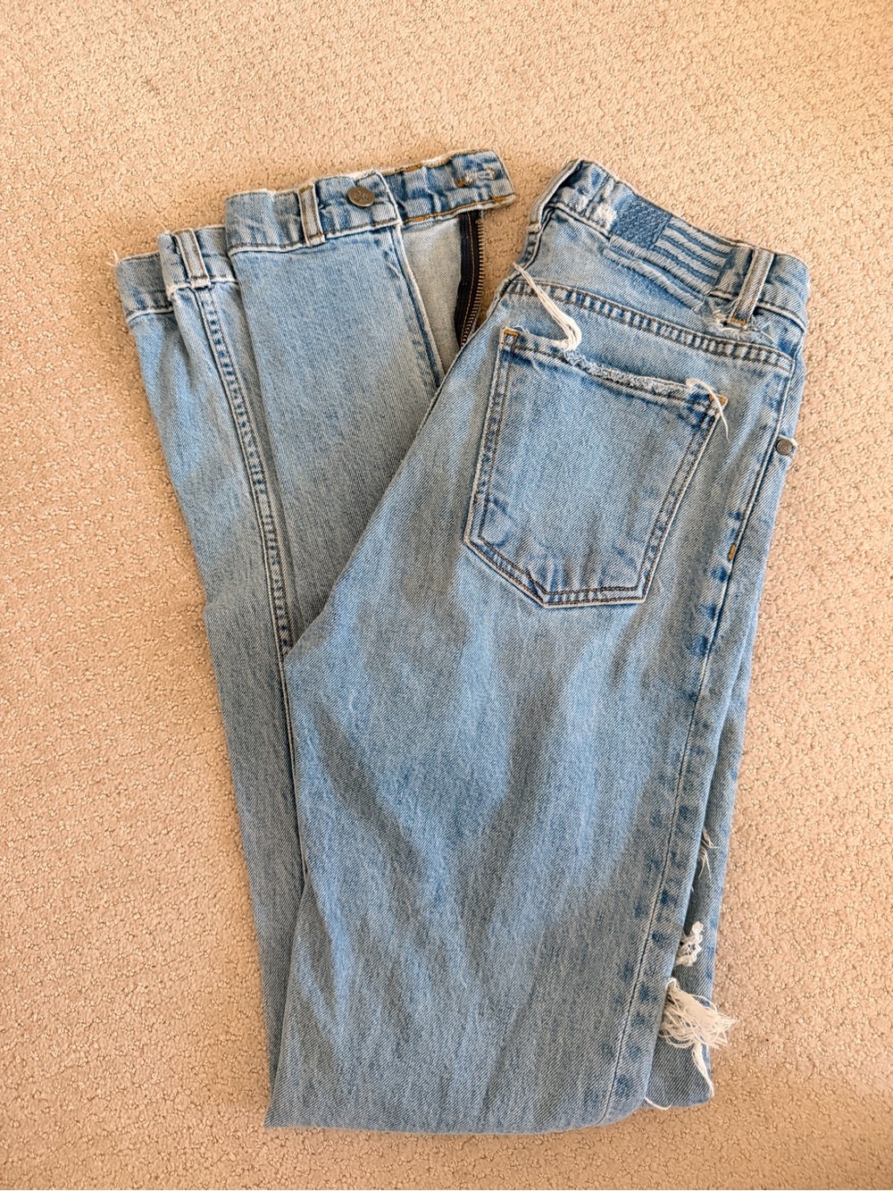 REVICE Light Blue Boyfriend Jeans